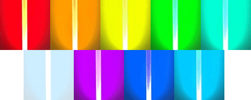 colorazioni spade laser